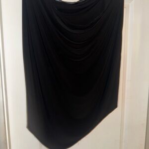 Sympli Asymmetrical Black Skirt